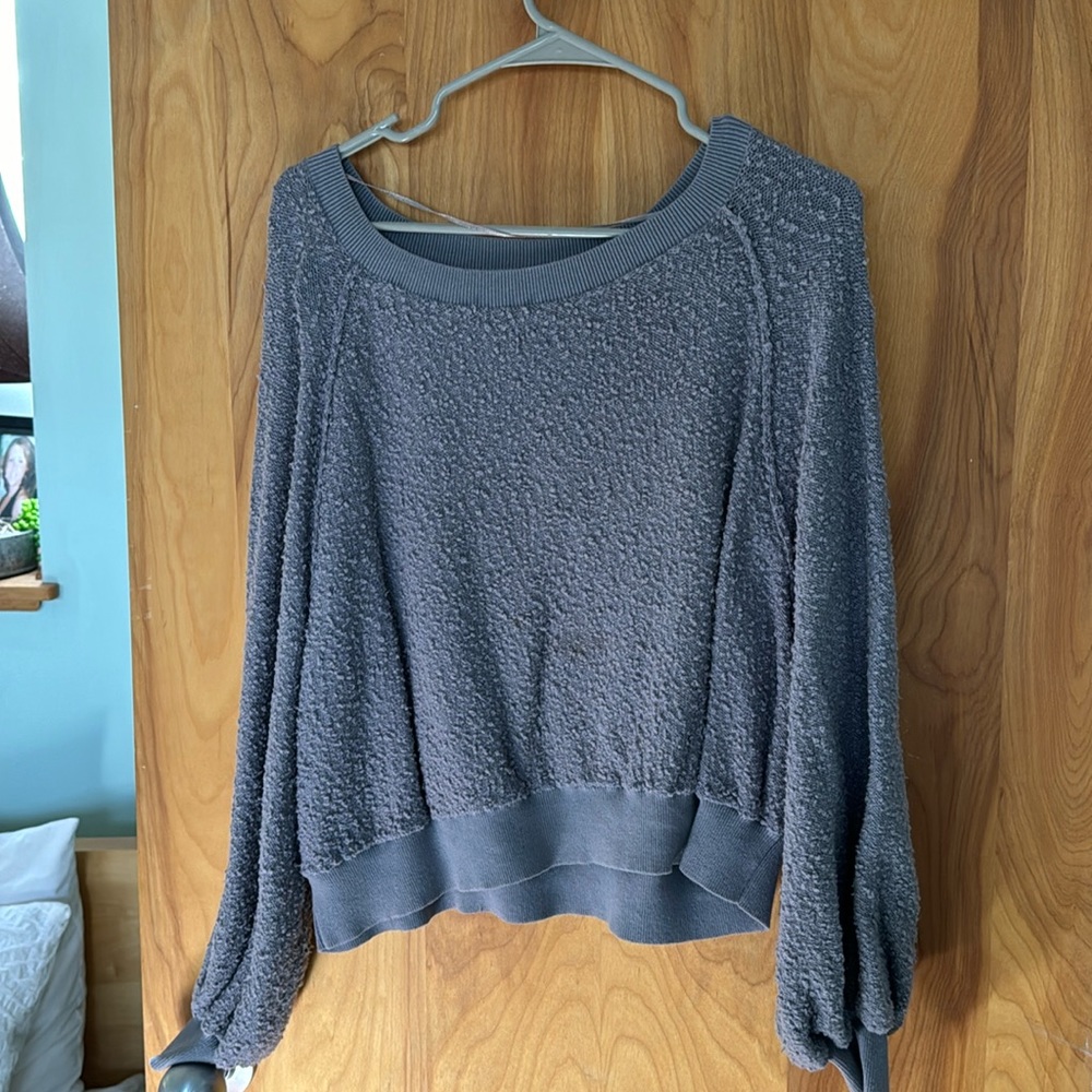 Free People off the shoulder sweater XS